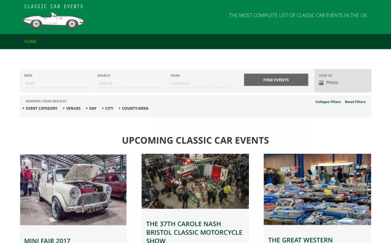 Upcoming Classic Car Events – Classic Car Events